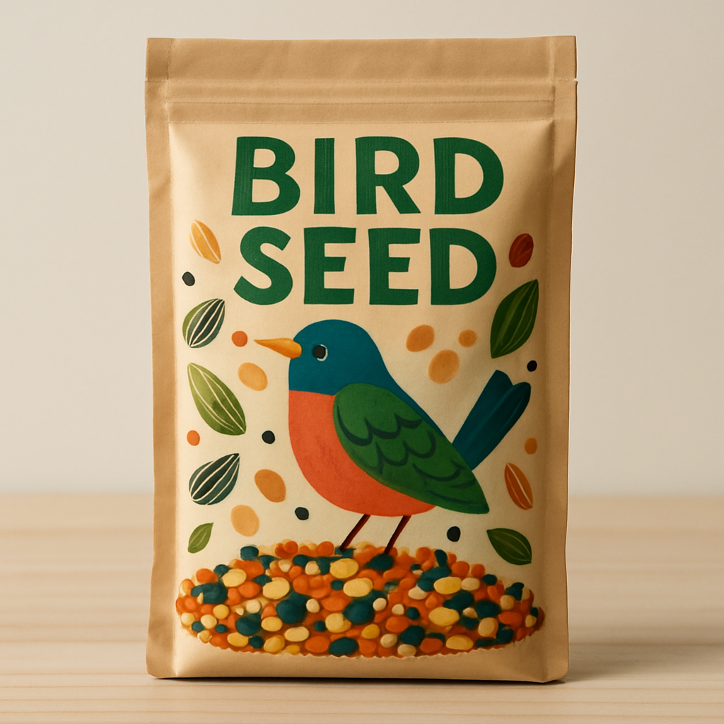Bird seed bag